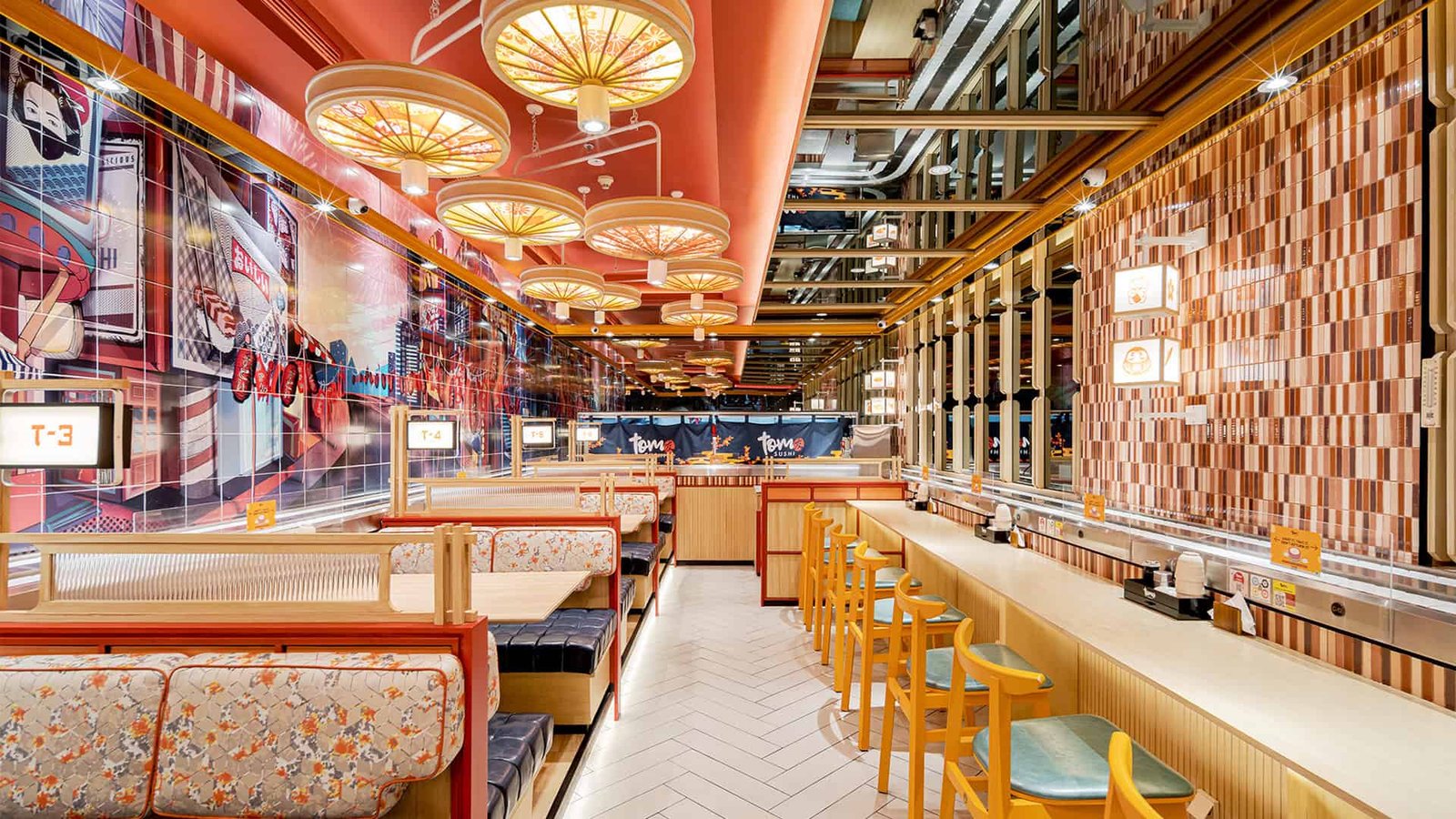 Tom Sushi at Kota Kasablanka, furnished by IKONS